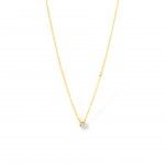 Gold Plated Silver - Zircon