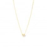 Gold Plated Silver - Zircon