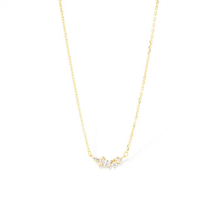 SHINY SILVER NECKLACE