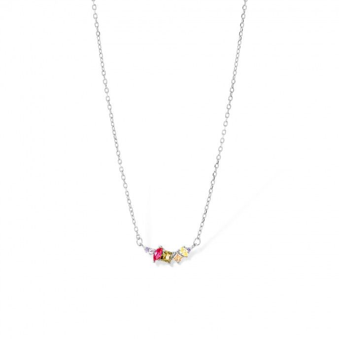 SHINY SILVER NECKLACE