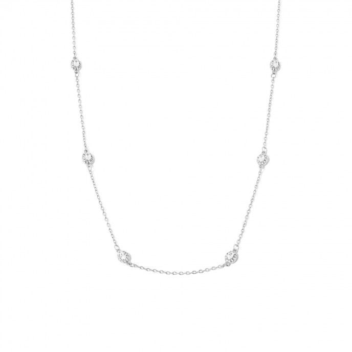 SHINY SILVER NECKLACE