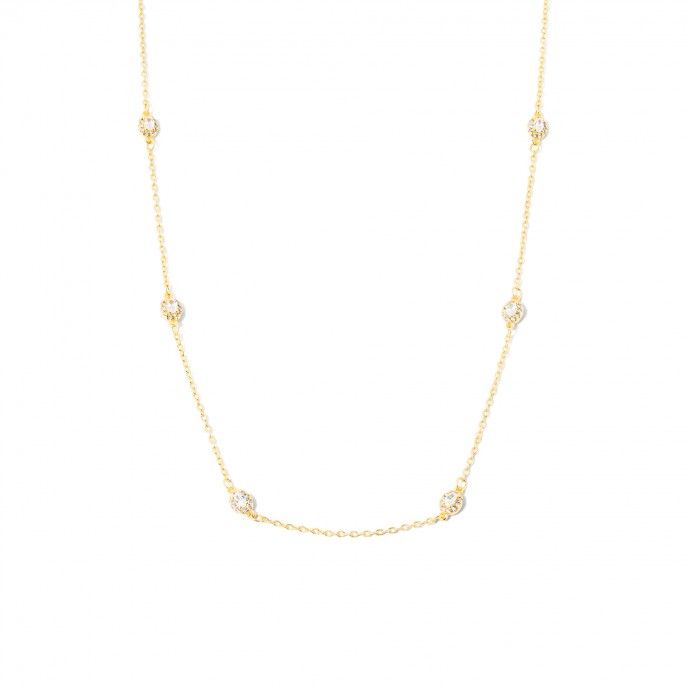 SHINY SILVER NECKLACE