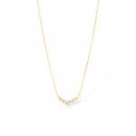 Gold Plated Silver - Zircon