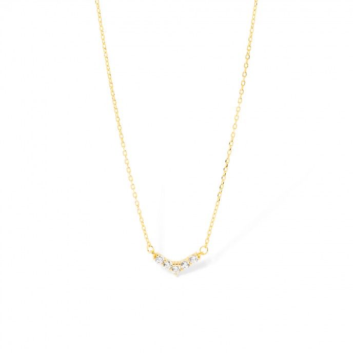 SHINY SILVER NECKLACE