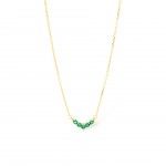 Gold Plated Silver - Green
