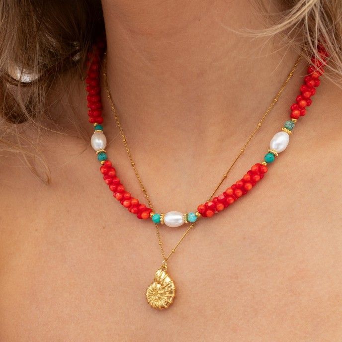 BAMBOO SILVER NECKLACE