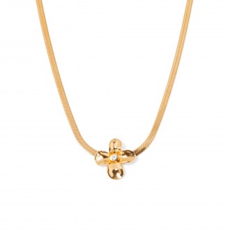 COLLAR FLOR DE ACERO