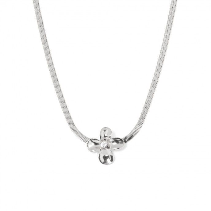COLLAR FLOR DE ACERO