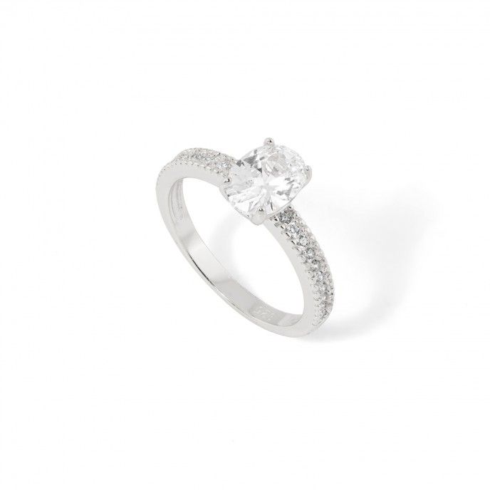 SILVER SHINY RING
