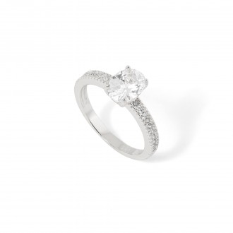 SILVER SHINY RING