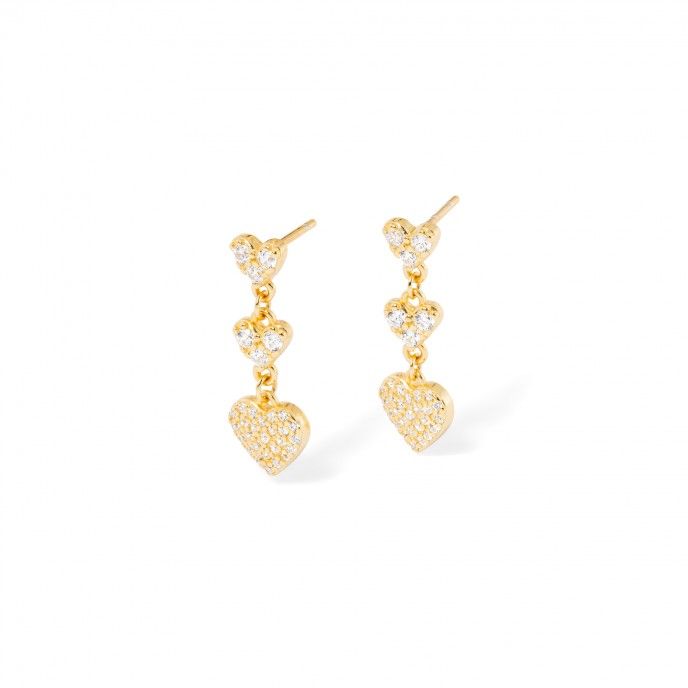 PENDIENTES CORAZONES