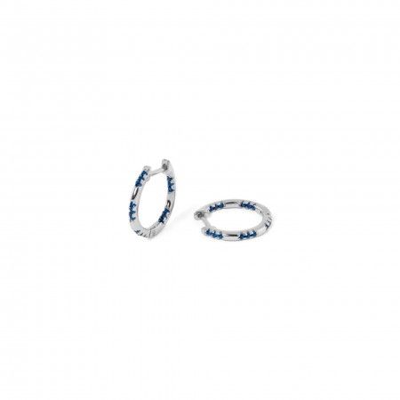 SILVER SHINY HOOPS