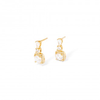 SILVER SHINY EARRINGS