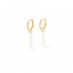 Gold Plated Silver - Zircon