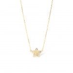 Gold Plated Silver - Zircon