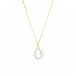 Gold Plated Silver - Blue