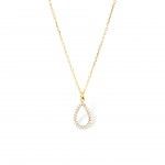 Gold Plated Silver - Zircon