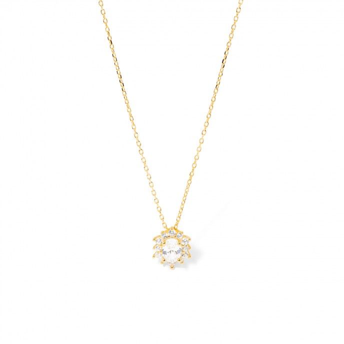 SHINY SILVER NECKLACE