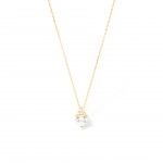 Gold Plated Silver - Zircon