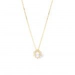 Gold Plated Silver - Zircon