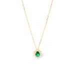 Gold Plated Silver - Green