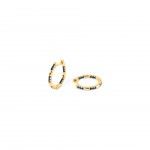 Gold Plated Silver - Blue