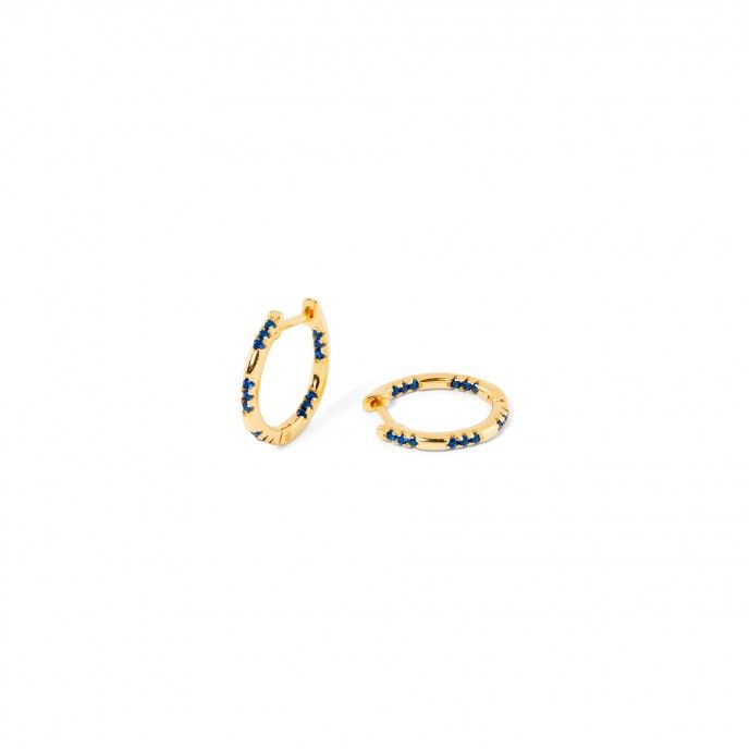 SILVER SHINY HOOPS
