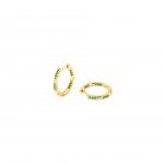Gold Plated Silver - Green