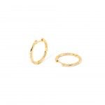Gold Plated Silver - Zircon