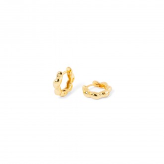 SILVER TWISTED HOOPS