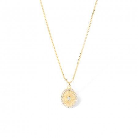 SILVER SHINY NECKLACE