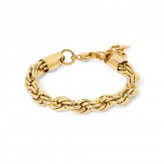 PULSERA DE ACERO RETORCIDA PULSERA DE ACERO RETORCIDA