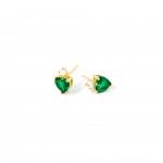 Gold Plated Silver - Green