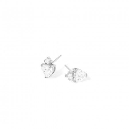 SILVER HEART EARRINGS SILVER HEART EARRINGS