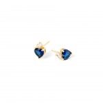 Gold Plated Silver - Blue
