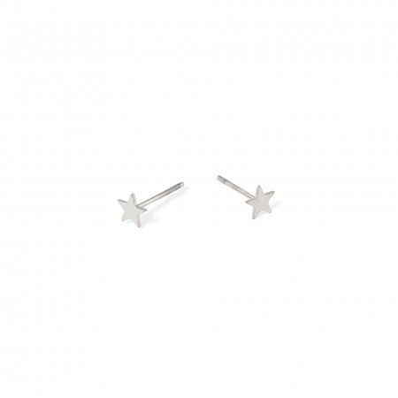 STEEL STAR EARRINGS