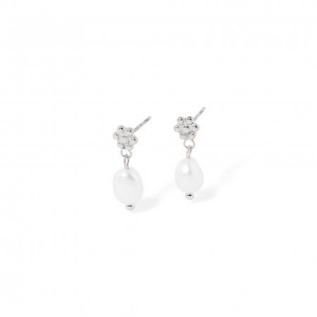 BRINCOS AÇO PÉROLA BRINCOS AÇO PÉROLA