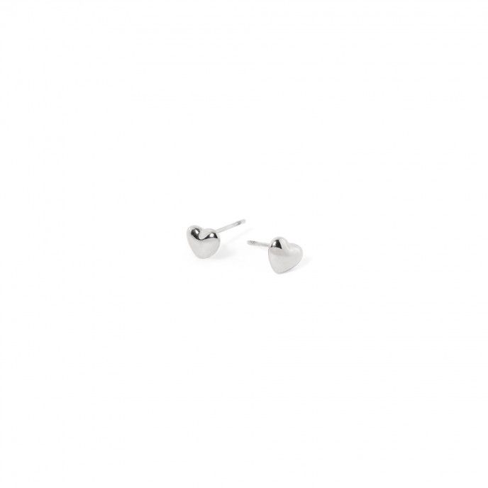 STEEL HEART EARRINGS