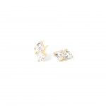 Gold Plated Silver - Zircon