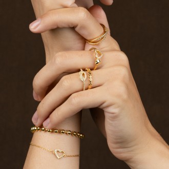 ANILLO CON HOJAS