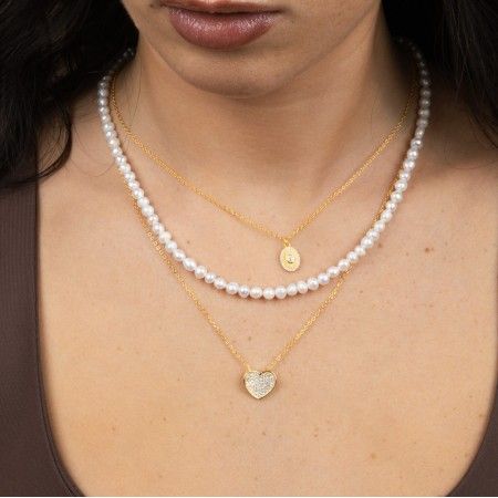 SILVER SHINY NECKLACE