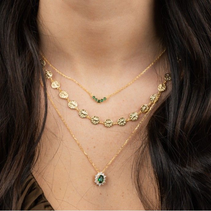 SHINY SILVER NECKLACE