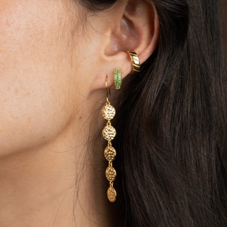 SILVER SHINY HOOPS