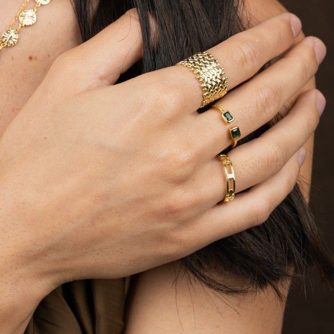 ANILLO CON CIRCONITAS