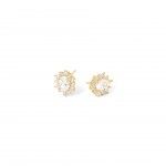 PRATA BANHO OURO ZIRCAO