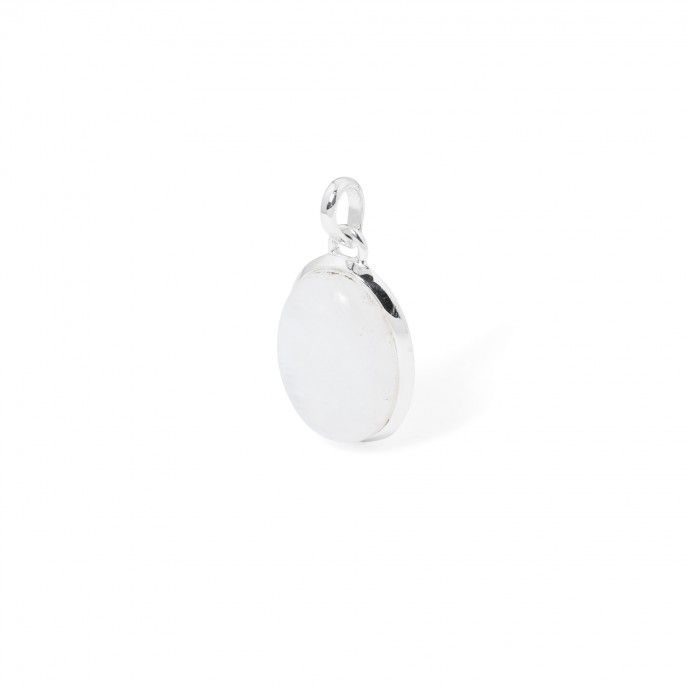 SILVER STONE PENDANT