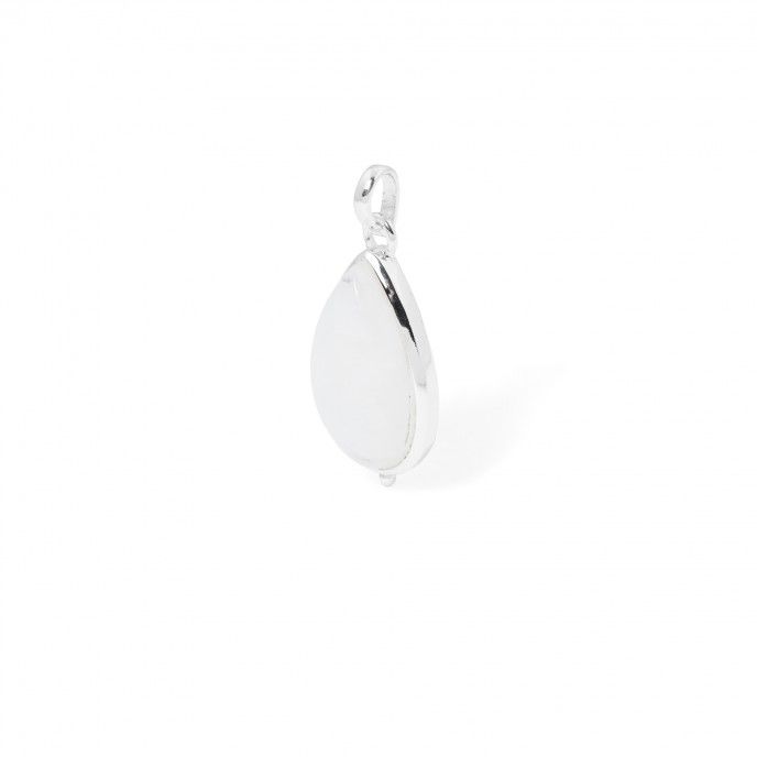 SILVER STONE PENDANT