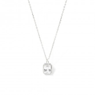 SHINY SILVER NECKLACE