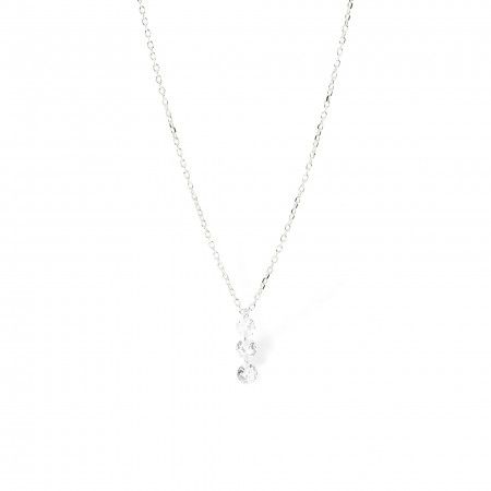 SHINY SILVER NECKLACE