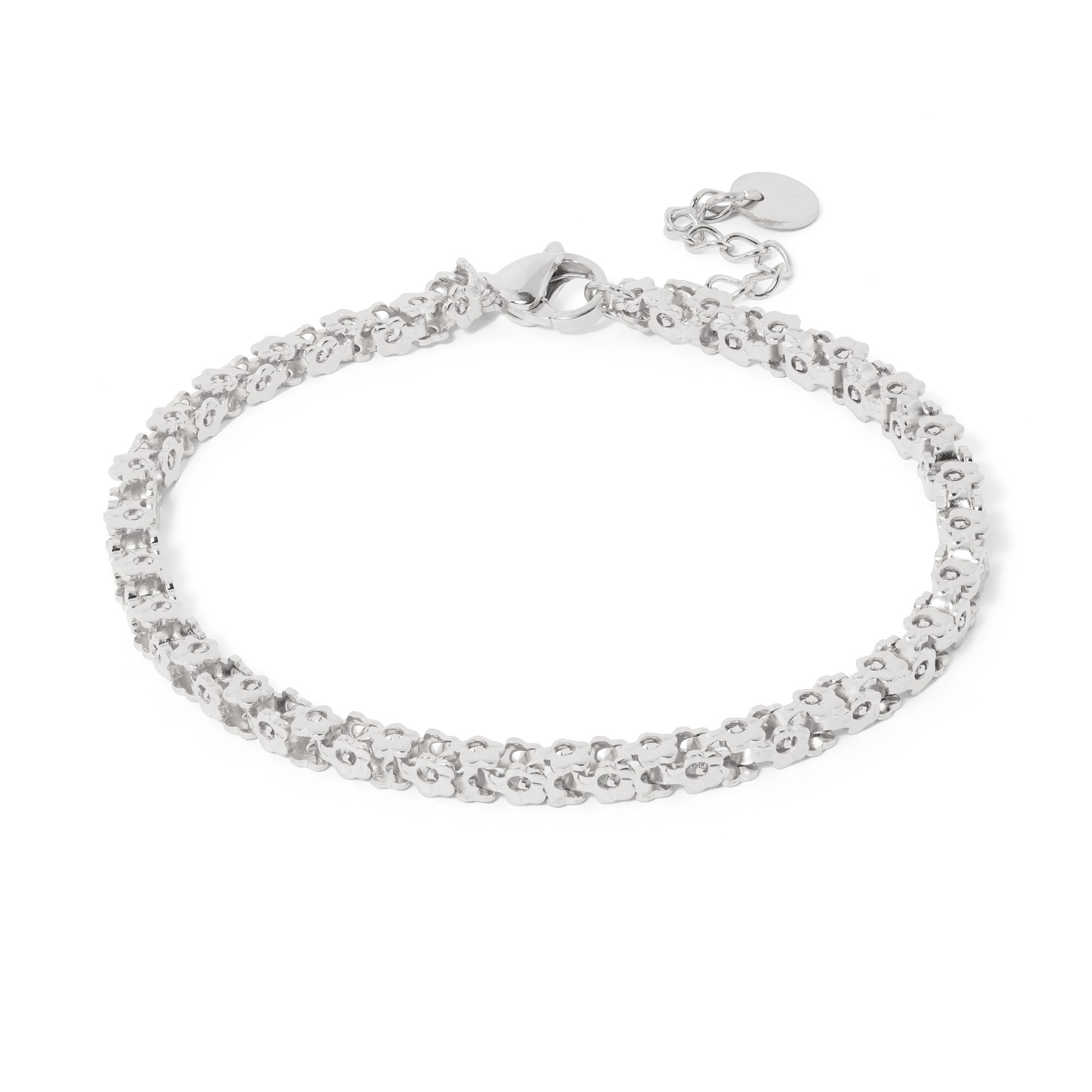 PULSEIRA AÇO FLORES